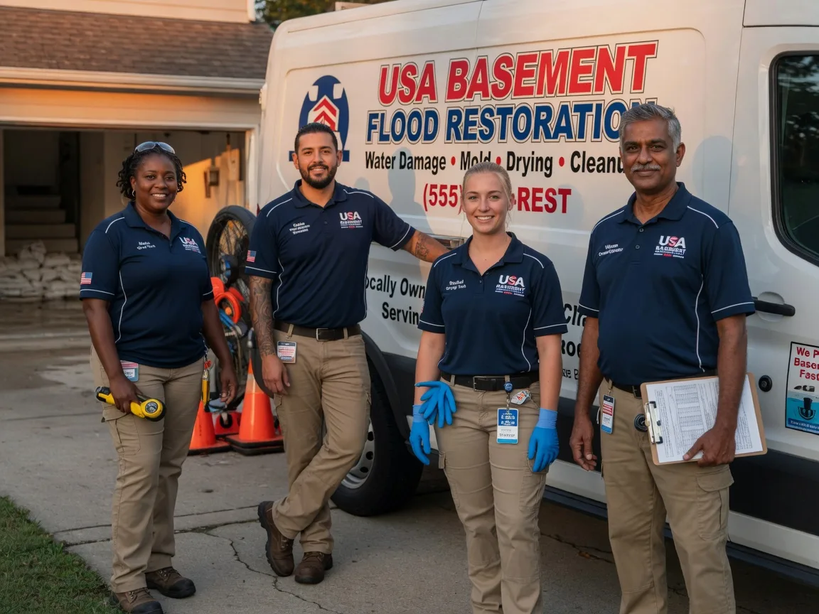 Basement Flood Cleanup company in Wilson, WI